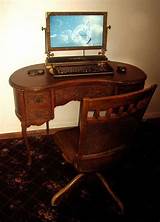 Photos of Old Fashioned Computer Desk
