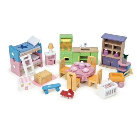 Le Toy Van® Starter Furniture Set For Dolls House Wooden Dollhouse