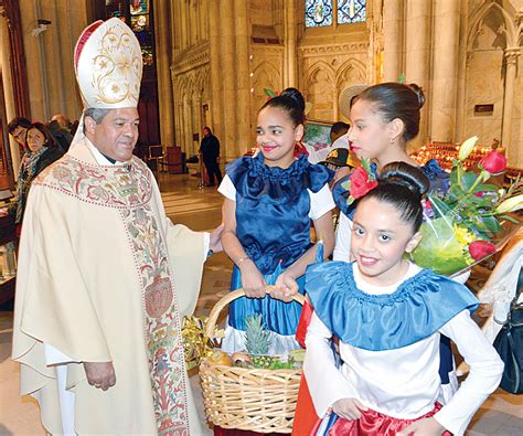 dominican catholics show devotion to our lady of altagracia catholic new york