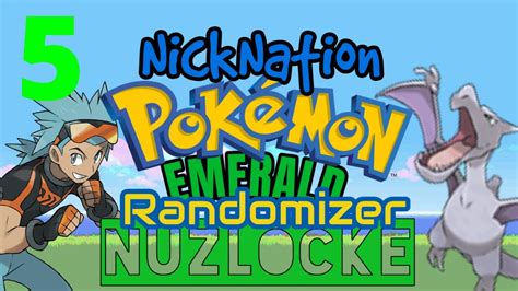 Hardest Battle Yet Pokemon Emerald Randomizer Nuzlocke Part 5 Nicknation Youtube
