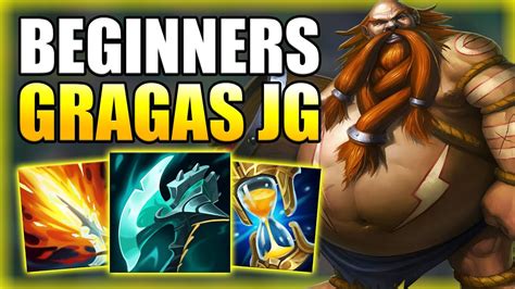 HOW TO PLAY GRAGAS JUNGLE GAIN ELO FOR BEGINNERS Best Build Runes