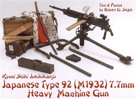Japanese Type 92 M1932 77mm Heavy Machine Gun Small Arms Review