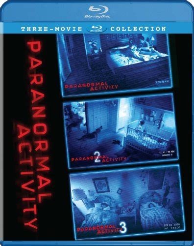 Amazon Paranormal Activity Three Movie Collection Blu Ray