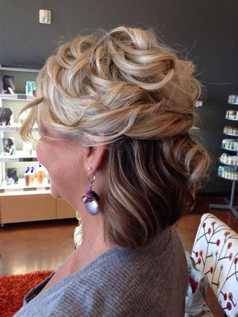 See more ideas about hair styles, mother of the bride updos, long hair styles. Mother-of-the-bride hairstyle. | Mother of the Bride ...