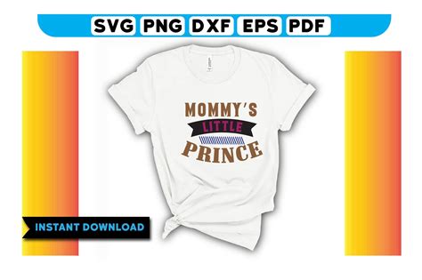 Mommys Little Prince Graphic By Rr Design Studio · Creative Fabrica