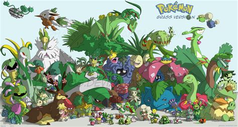 Image Grass Type Pokemonpng Superpower Wiki Fandom Powered By Wikia
