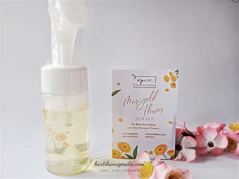 Review Npure Marigold Deep Cleansing Facial Wash