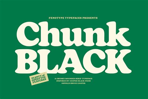 Chunk Black Font Download Fonts