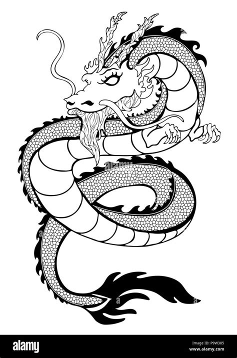 Snake Dragon Coloring Pages For Adults