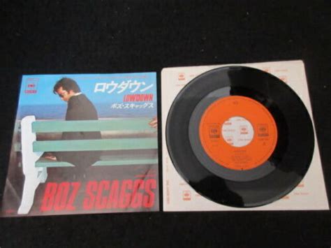 Boz Scaggs Lowdown Harbor Lights Japan Vinyl 7 Inch Single In 1976 Toto
