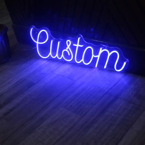 Neon Led Sign Light Flexible Silicon Rgbw For Holiday Party Custom