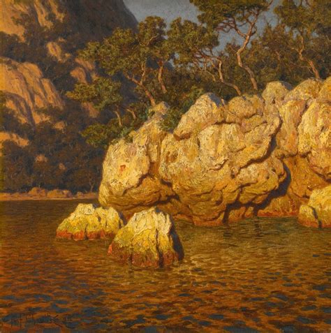 By Ivan Fedorovich Choultsé Russian Landscape History Painting