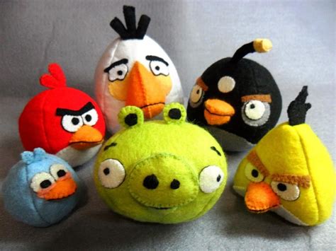 Handmade Angry Birds Plush Toy Gadgetsin Angry Bird Plush Homemade