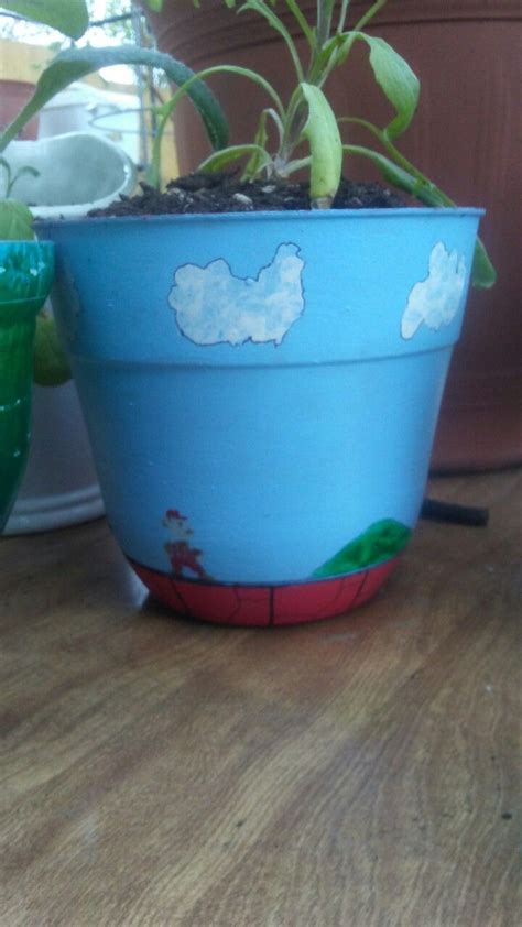 Pin By Aaron Yearout On My Painted Flower Pots Painted Flower Pots
