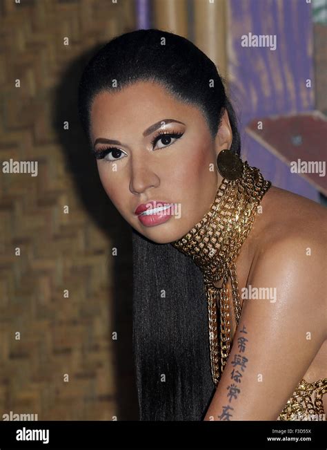 Madame Tussauds Las Vegas Unveiling Of The Worlds First Nicki Minaj Wax Figure Featuring Nicki