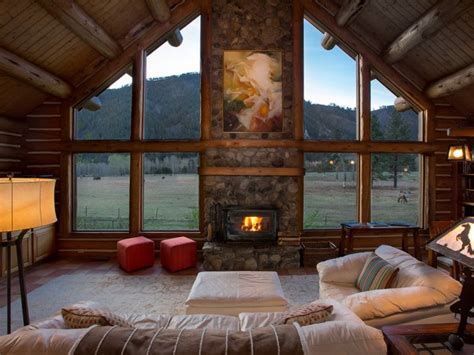Log House Ranch Award Wining Luxury Vacation Rental Log Homes Lifestyle