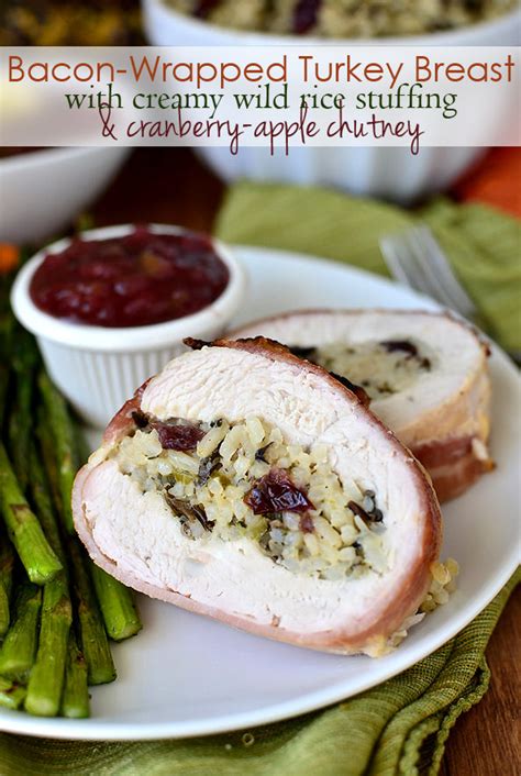Maybe you would like to learn more about one of these? Bacon-Wrapped Turkey Breast with Wild Rice Stuffing and ...