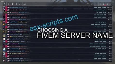 Good Fivem Server Names Setup And Install A Fivem Server My XXX Hot Girl
