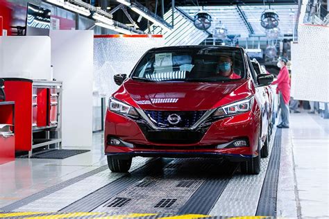 Nissan Leaf Logra Nuevo Récord De Producción 500000 Unidades