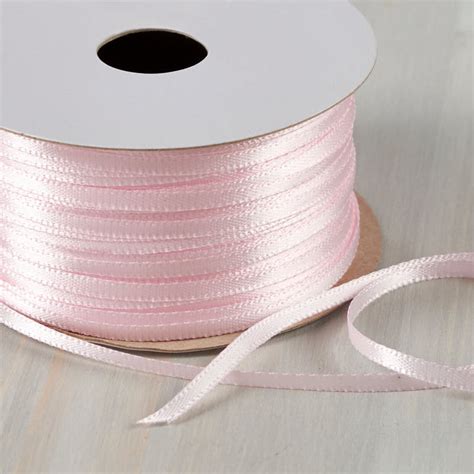 Pink Double Sided Satin Ribbon Ribbon And Trims Craft Supplies Factory Direct Craft