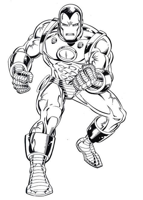 Marvel avengers painting the avengers iron. Iron Man Disegni Da Colorare Per Bambini - Gratis per le ...