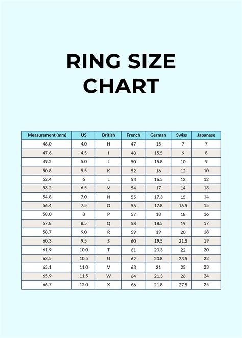 Top 77 Italian Ring Size Chart Latest Vn