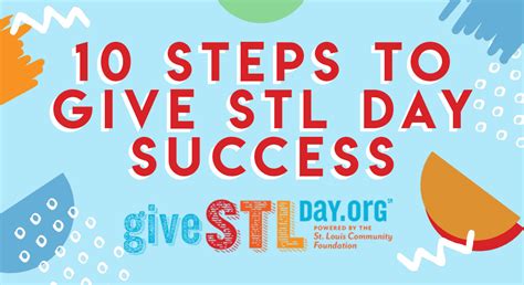 10 Steps to Give STL Day Success - St. Louis Community Foundation