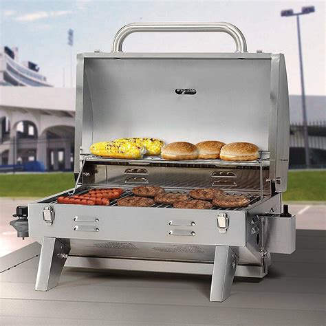 Get free shipping on qualified stainless steel, 5 burners propane grills or buy online pick up in store today in the outdoors department. Gas Grill LP Stainless Steel Burner Backyard Patio