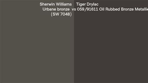 Sherwin Williams Urbane Bronze Sw Vs Tiger Drylac Oil