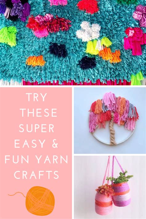 You Searched For Yarn Lost Mom Easy Yarn Crafts Crafts Yarn Crafts