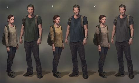Ellie And Joel Concept Art The Last Of Us Part Ii Art Gallery