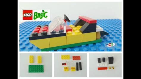 Lego Easy Tutorial Boat How To Build Speedboat Lego Basic Instruction