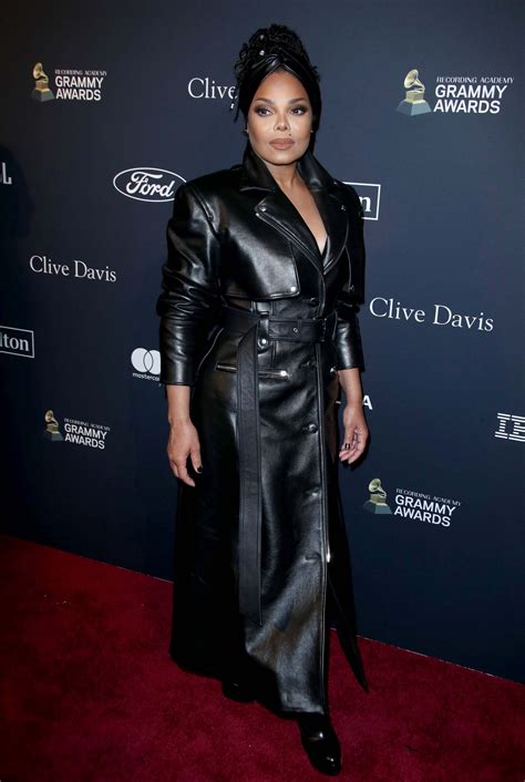 Janet Jackson Attends Recording Academy And Clive Davis Pre Grammy Gala