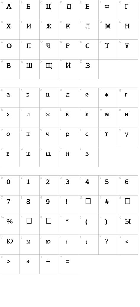 Download Cyrillic Regular Font Free Font Download