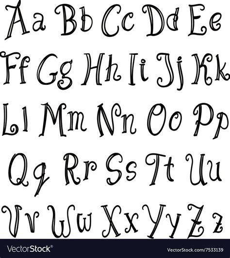 Handlettering Alphabet Calligraphy Fonts Alphabet Calligraphy Signs