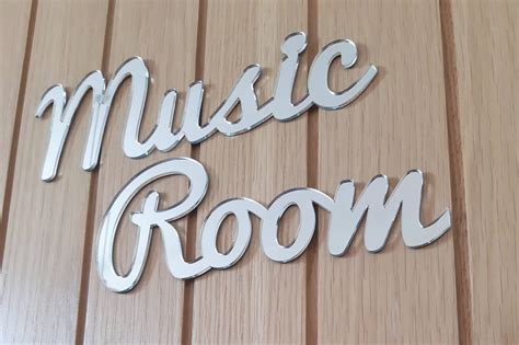 Music Room Sign Door Sign For Music Room Etsy
