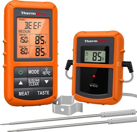 Thermopro Tp20 Wireless Meat Thermometer With Dual Meat