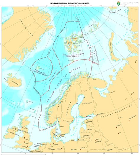 Norwegian Maritime Boundaries Download Scientific Diagram