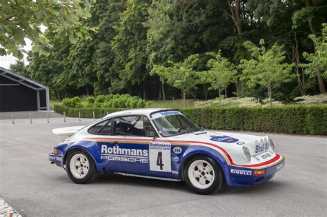 1984 Porsche 911 Scrs 1 Of 6 Works Rothmans Porsche Rally Cars