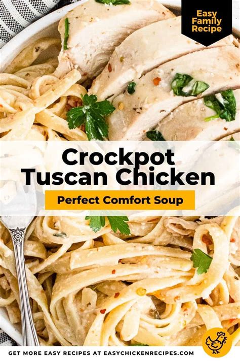 Crockpot Tuscan Chicken Easy Chicken Recipes