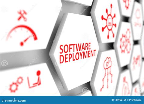 Software Deployment Concept Stock Illustration Illustration Of