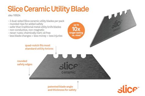 Slice 10524 Utility Knife Blade Replacement