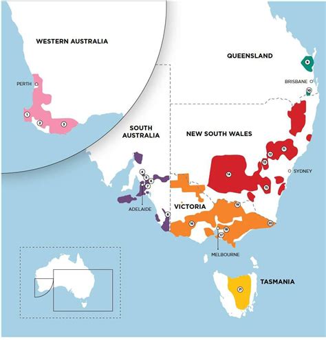 Read Wine Region Map Of Australia Online