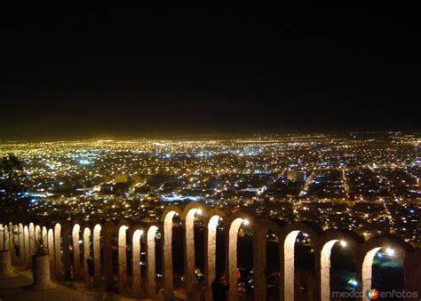 Vista Nocturna Desde El Cerro De Las Noas Torreón Coahuila