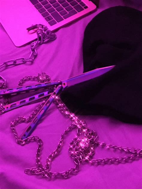 Grunge Skimask Knives Chain Aesthetic Egirl Yk2 Badass
