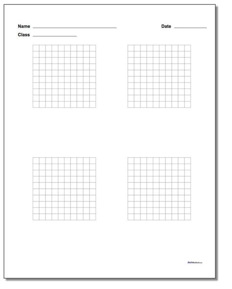 Graphing Paper For Math Printable Graph Paper Graph Paper Math