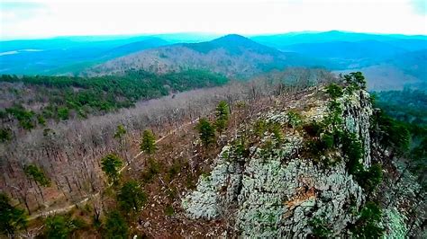 Drone Video Of The Ouachita Mountains In West Central Arkansas Youtube