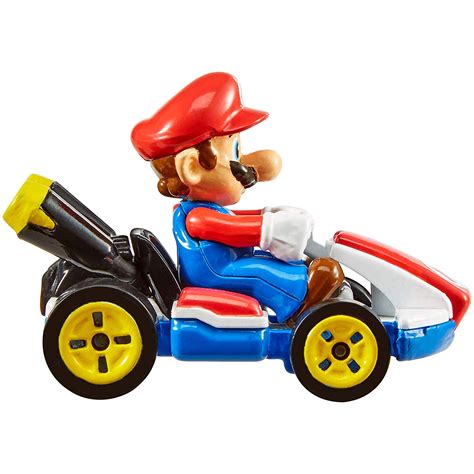 Hot Wheels Mario Kart Circuit Race Car Track Play Set Toy 2 Vehicles