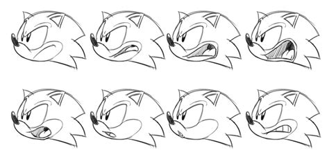 Sonic Mouth Chart Angry By Sonicallstarsusa On Deviantart