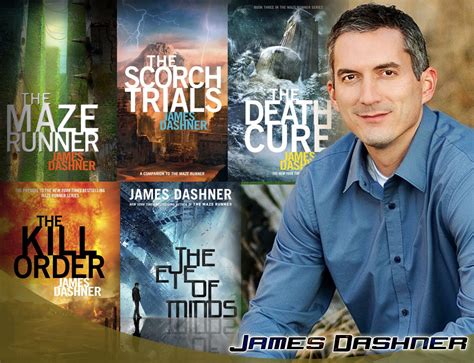 James Dashner On The Cover Of His New Novel The Maze Runner And The